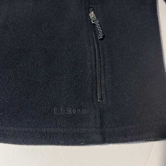 L.L.Bean Womens Black Fleeced Pullover Winter Size XL - Picture 8 of 11